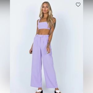 Princess Polly Huxley set in lilac